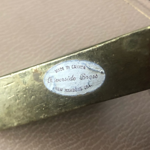 Solid Brass Decorative Clock Topper Made in Canada - Picture 2 of 7